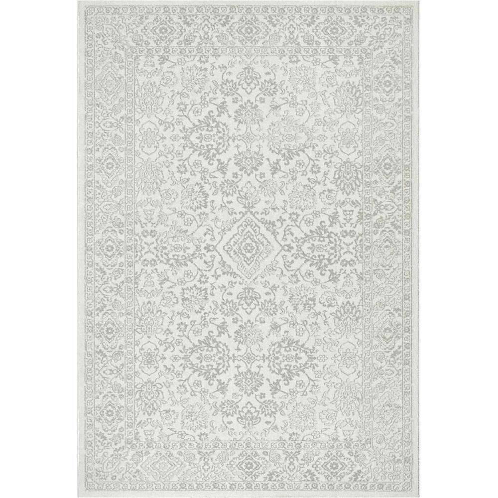 Geo 410004 2161 Traditional Medallion Rugs in Cream